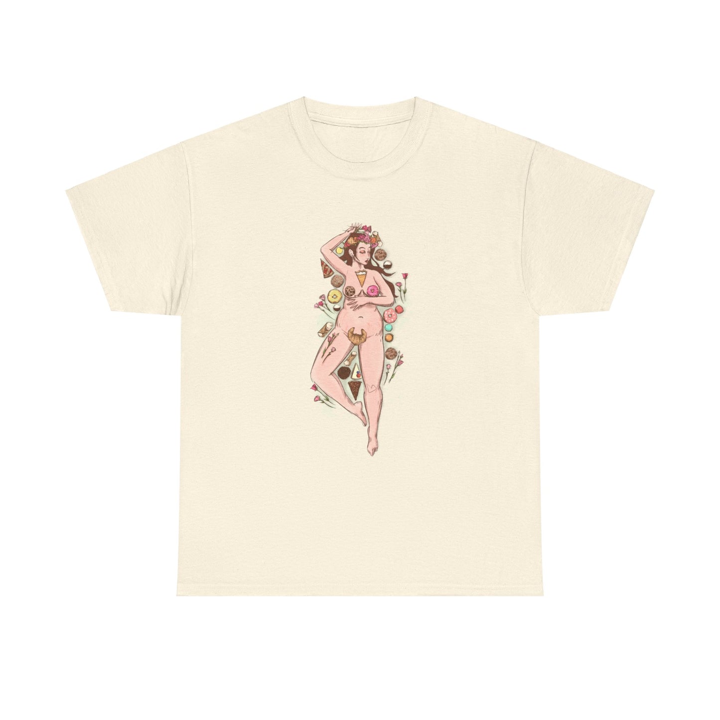Pastry Queen Unisex Heavy Cotton Tee