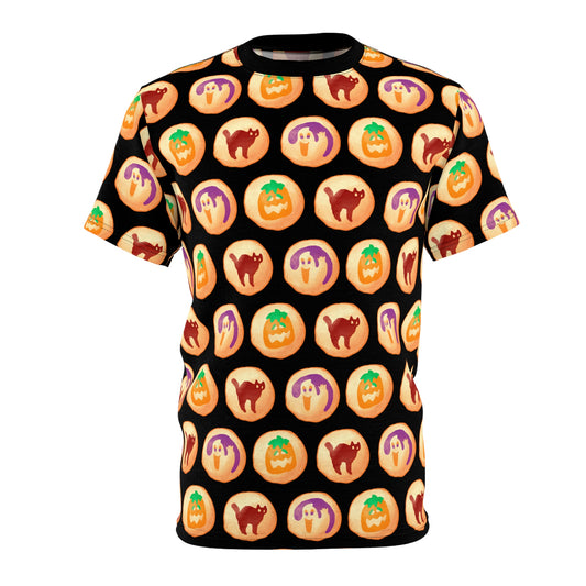 Spooky Cookies Unisex Cut & Sew Tee (AOP)