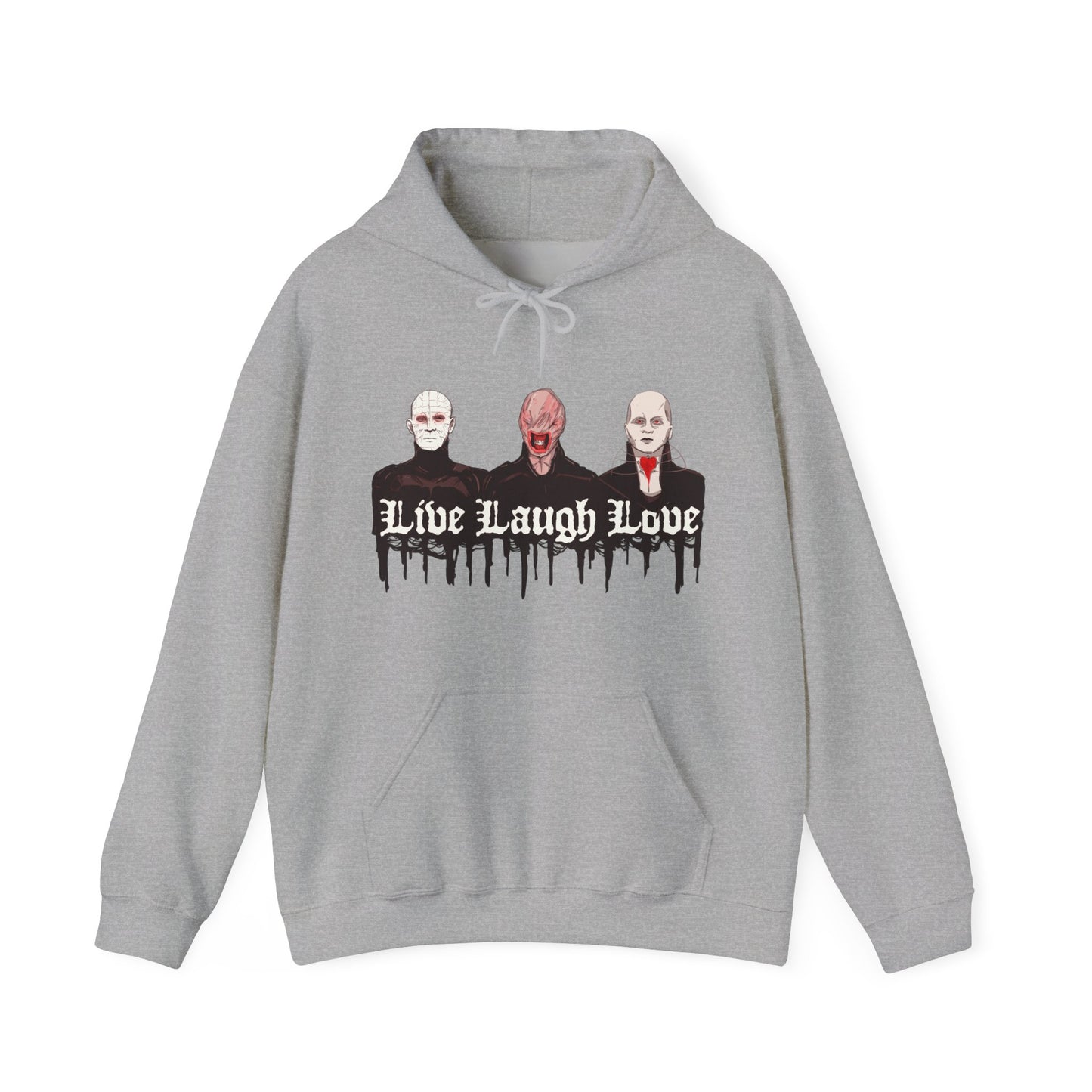 Live Laugh Suffer Unisex Heavy Blend Hooded Sweatshirt