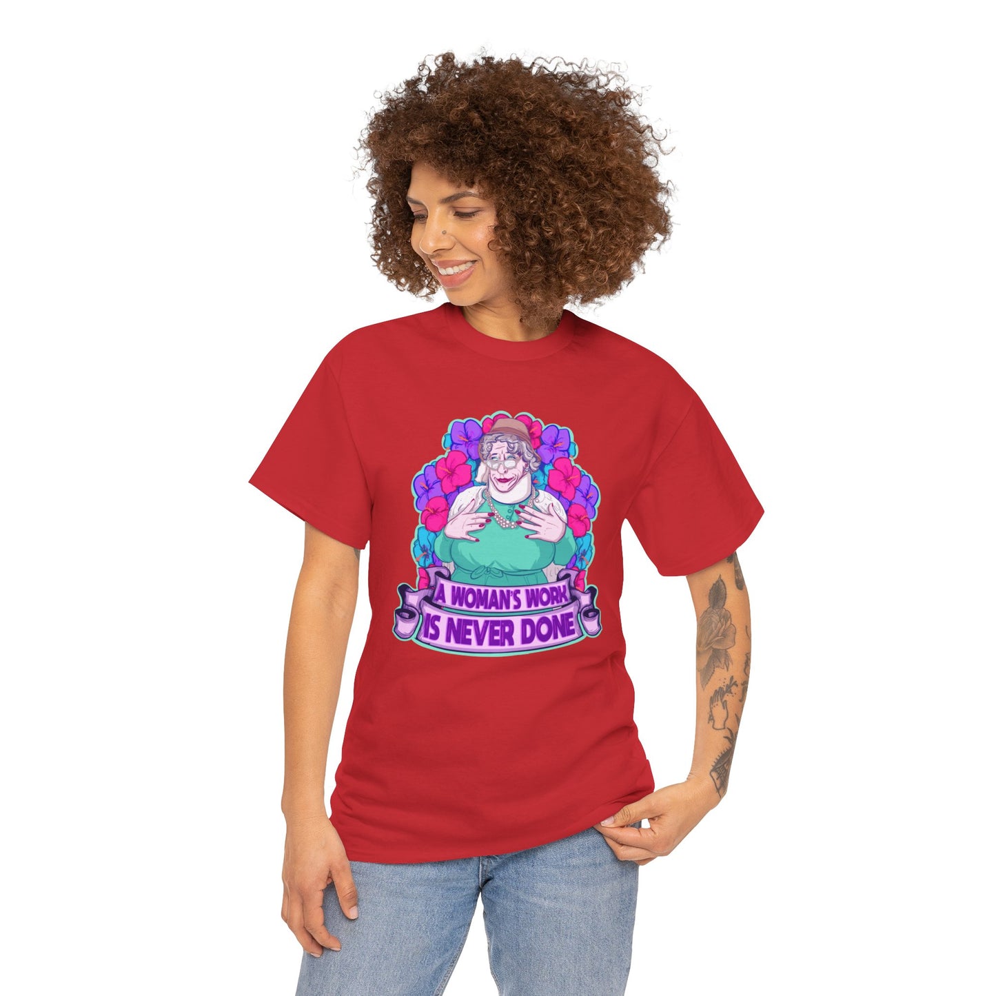Auntie Nelda Unisex Heavy Cotton Tee
