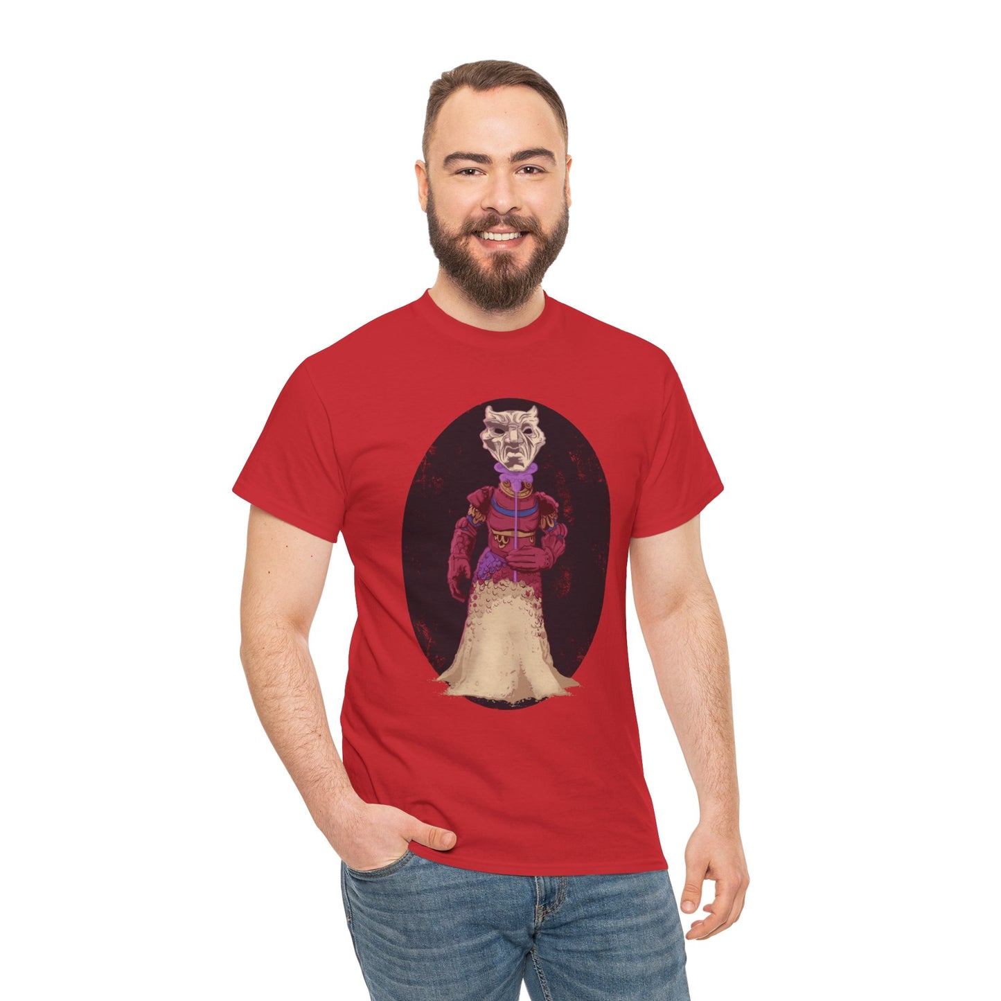 Mysterious Stranger Unisex Heavy Cotton Tee