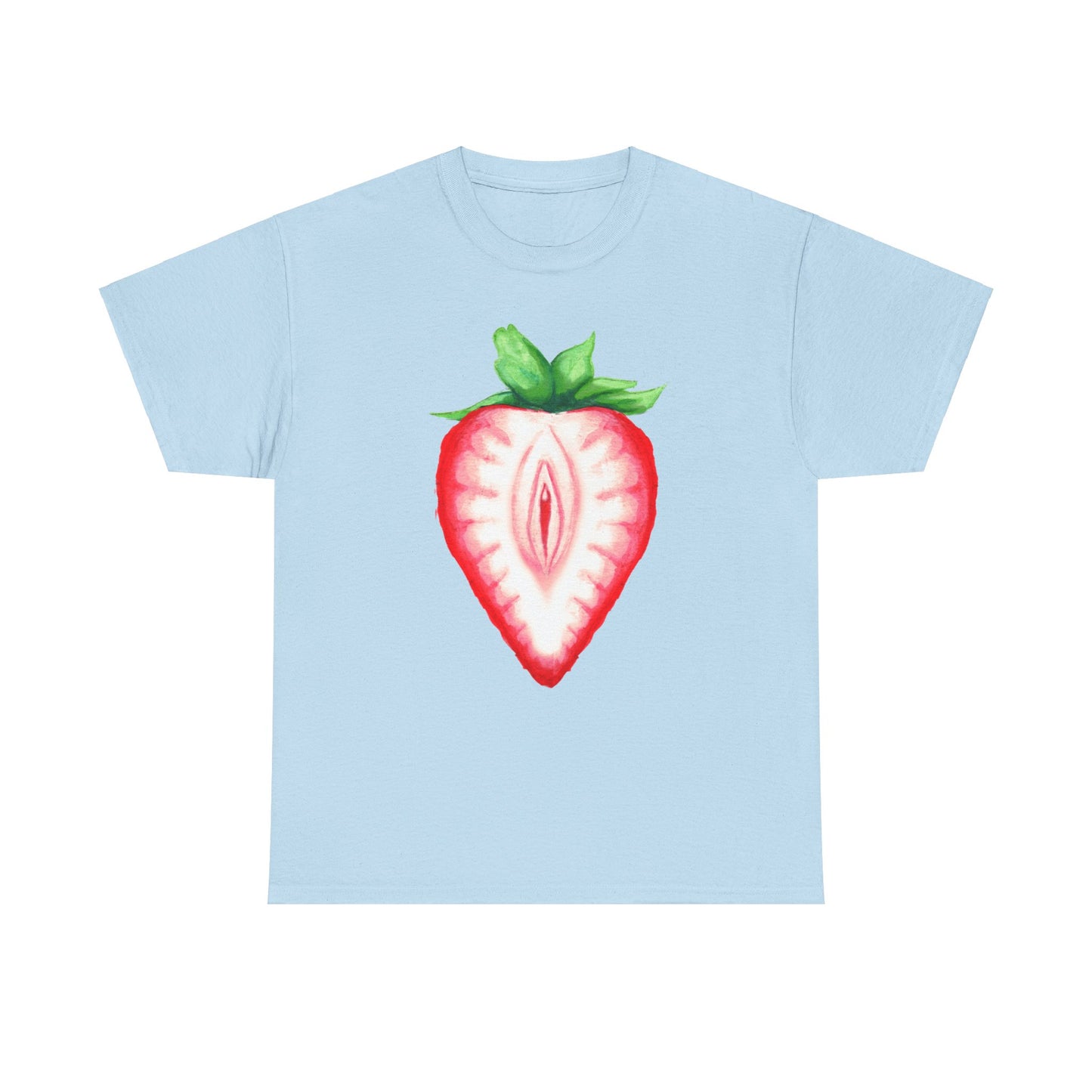 Juicy Strawberry Unisex Heavy Cotton Tee