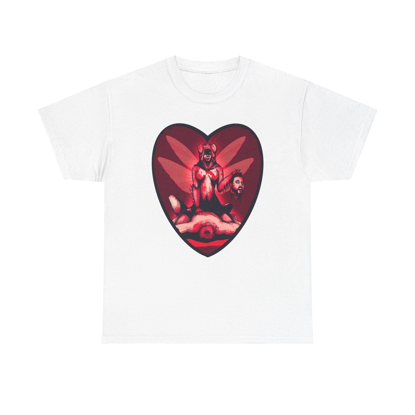 Praying Mantis Unisex Heavy Cotton Tee