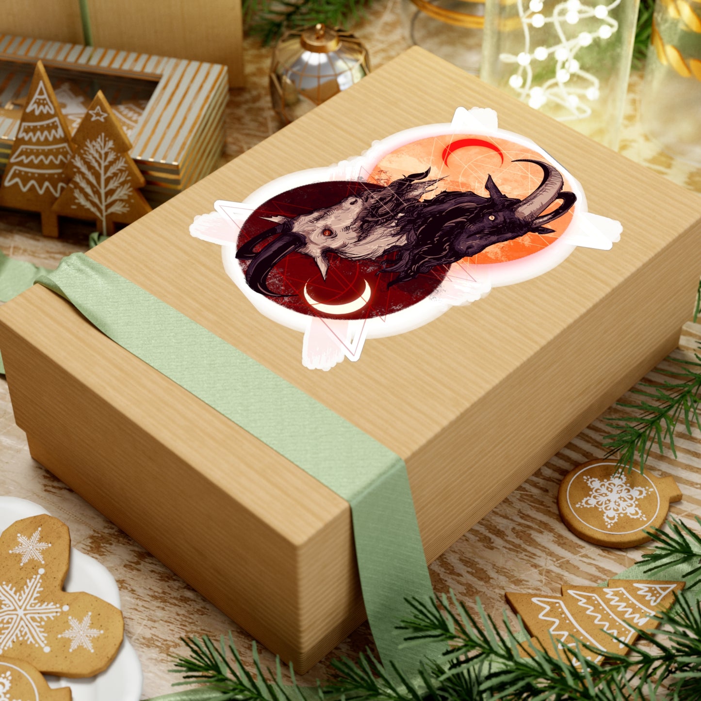 As Above So Below V Kiss-Cut Vinyl Decal