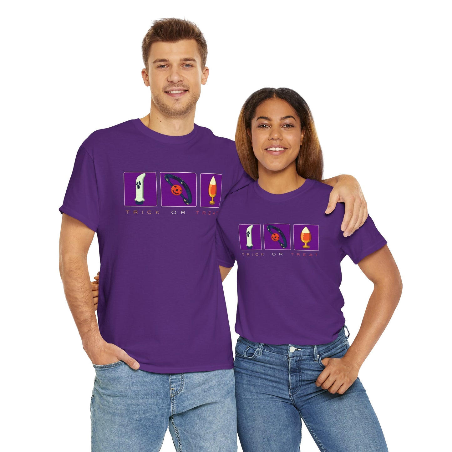 Halloween Toys Unisex Heavy Cotton Tee