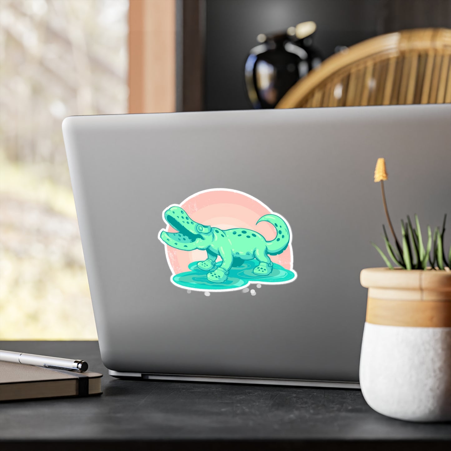 Croc Kiss-Cut Vinyl Decal