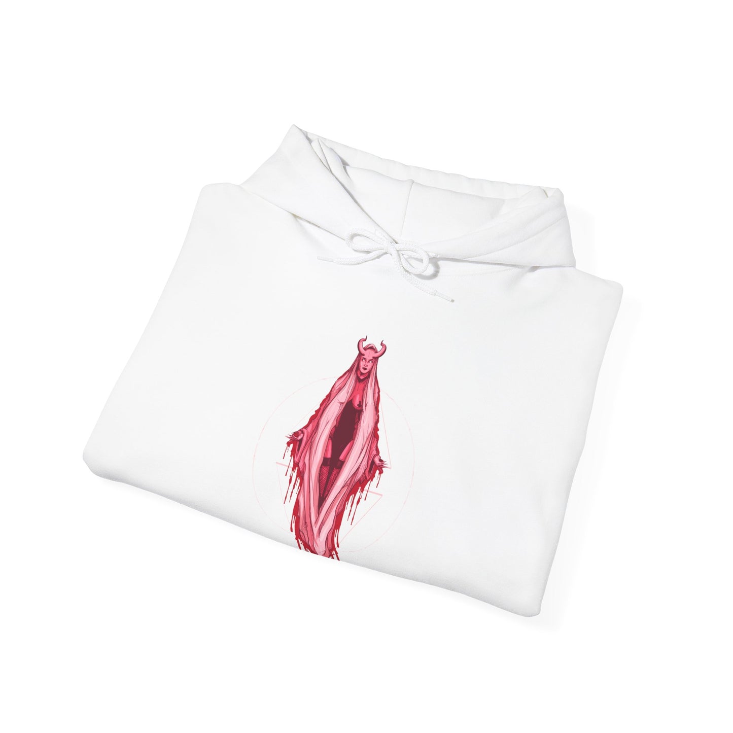 Vagina Mary Unisex Heavy Blend Hooded Sweatshirt