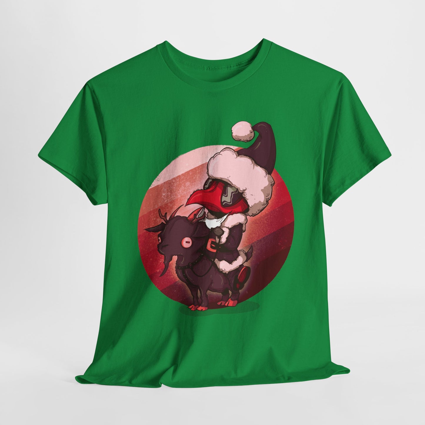 Plague Doctor Santa Unisex Heavy Cotton Tee