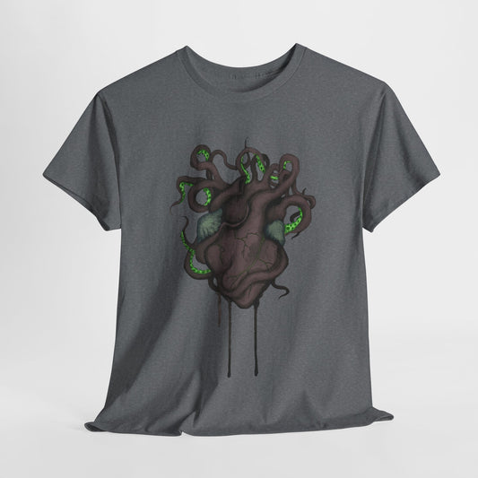 Black Heart Unisex Heavy Cotton Tee