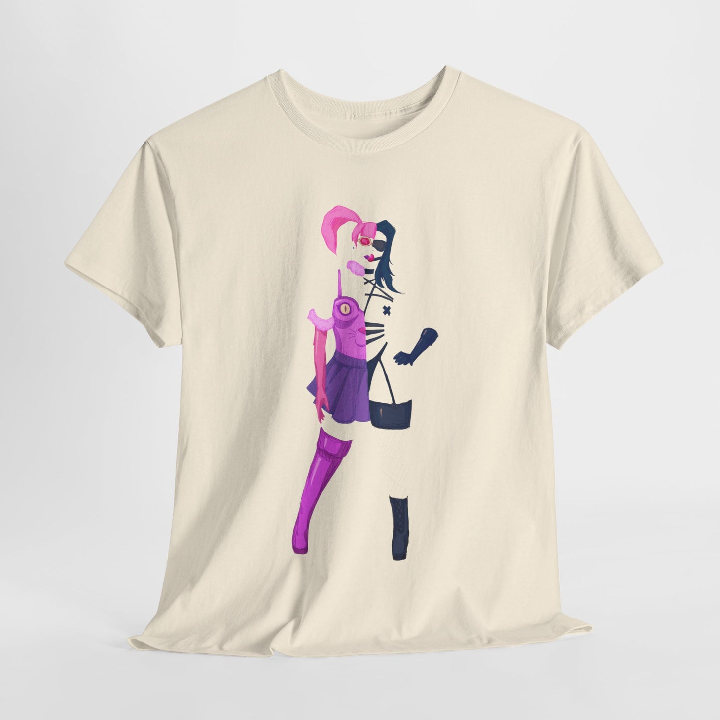 Spilt Personality Unisex Heavy Cotton Tee