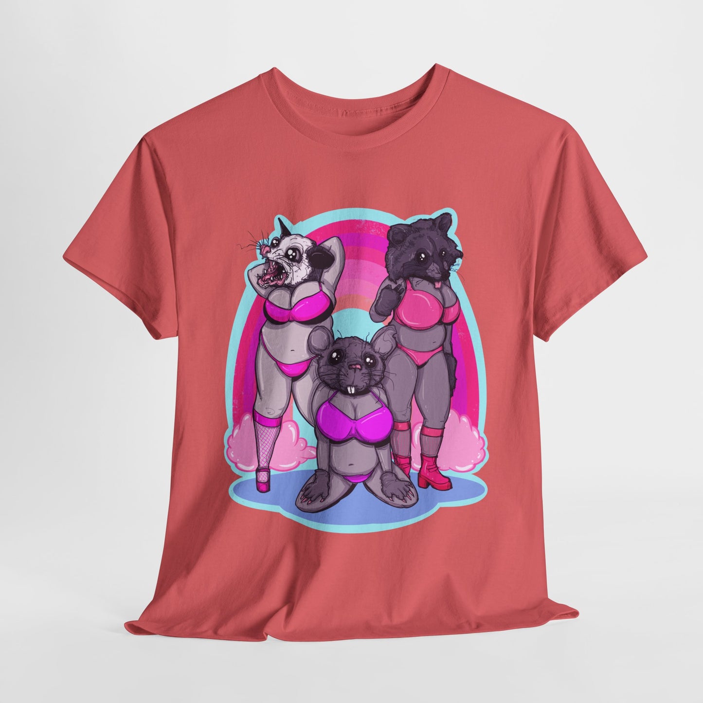 Live Fast Eat Trash Unisex Heavy Cotton Tee