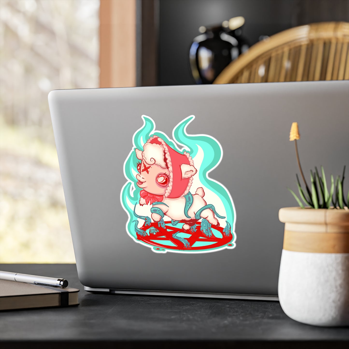 Sacrificial Lamb Kiss-Cut Vinyl Decal