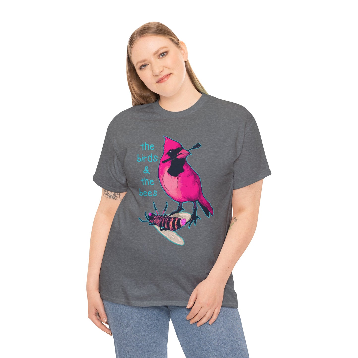 The Birds & The Bees Unisex Heavy Cotton Tee