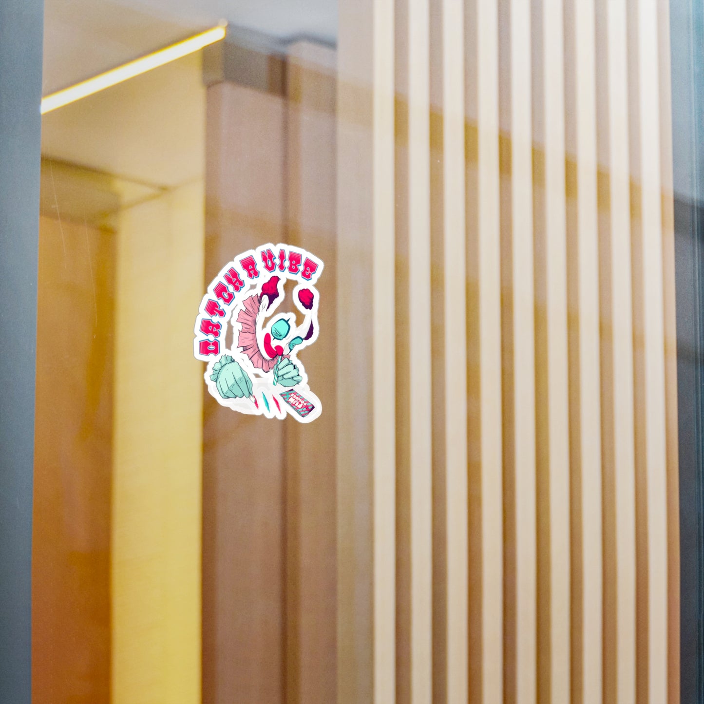 Catch A Vibe Kiss-Cut Vinyl Decal