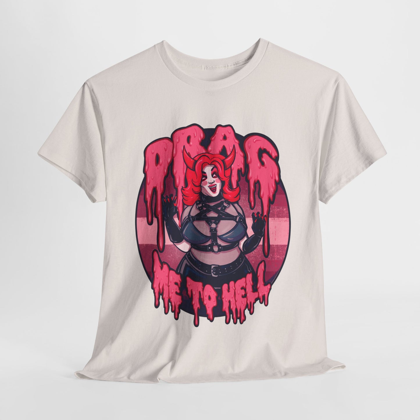Drag Me To Hell Unisex Heavy Cotton Tee