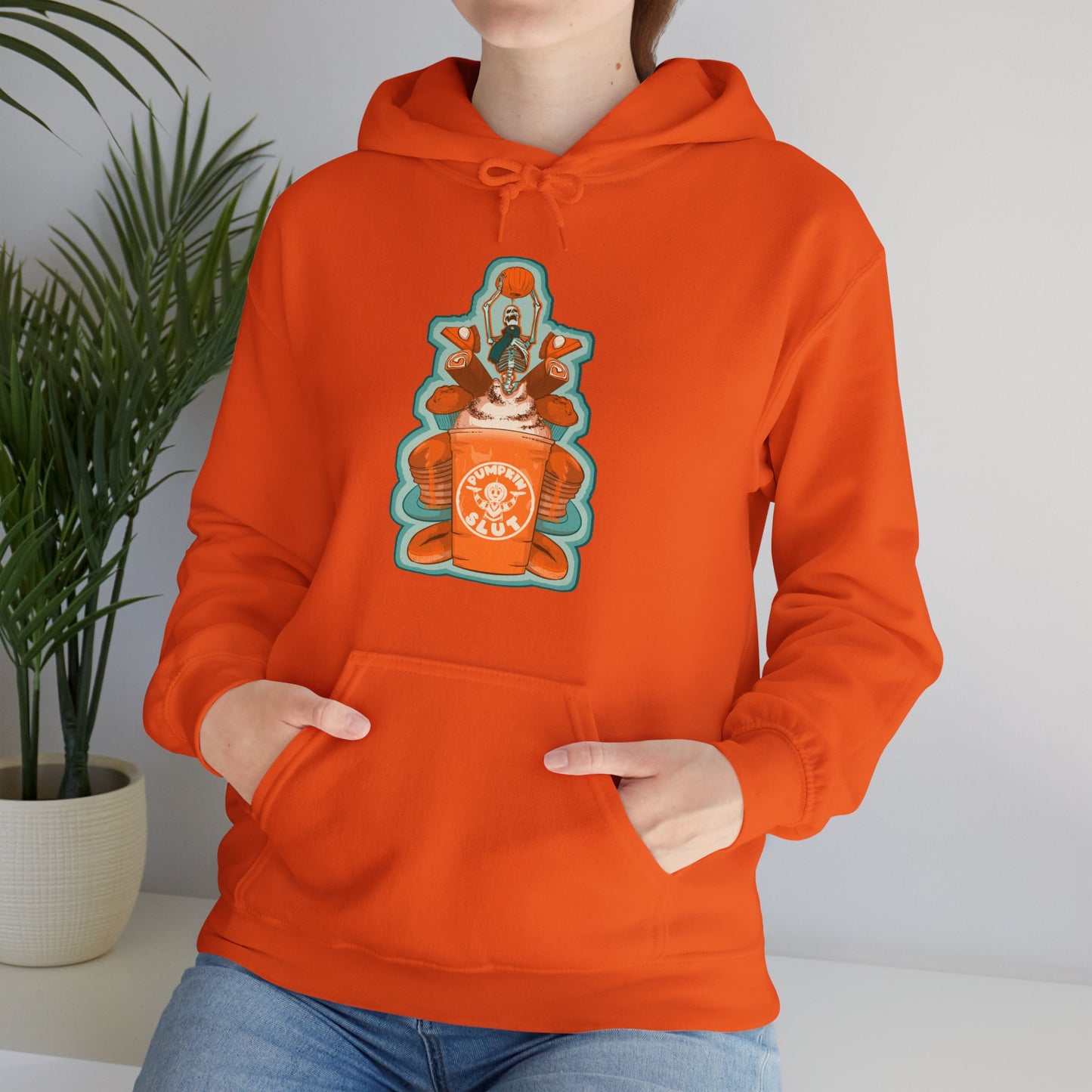Pumpkin Slut Unisex Heavy Blend Hooded Sweatshirt