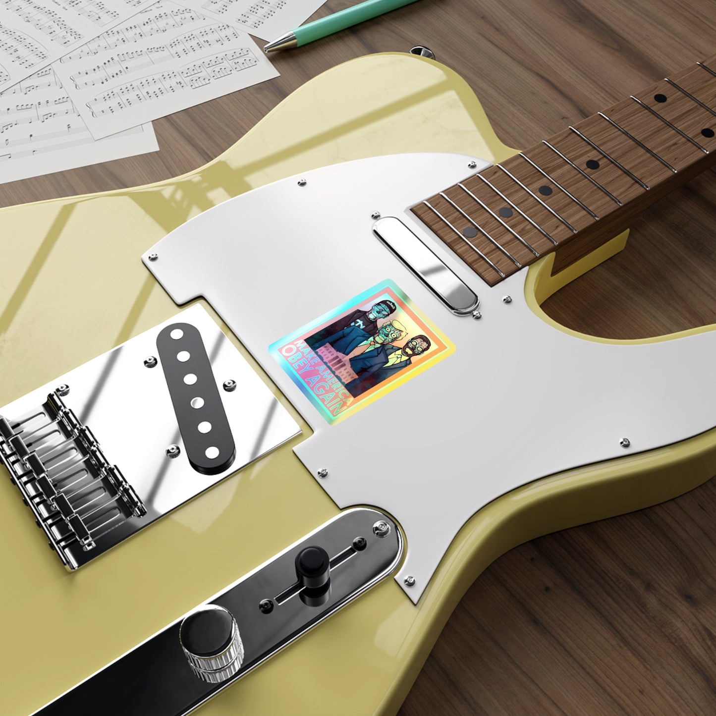 MAOA Holographic Die-cut Stickers