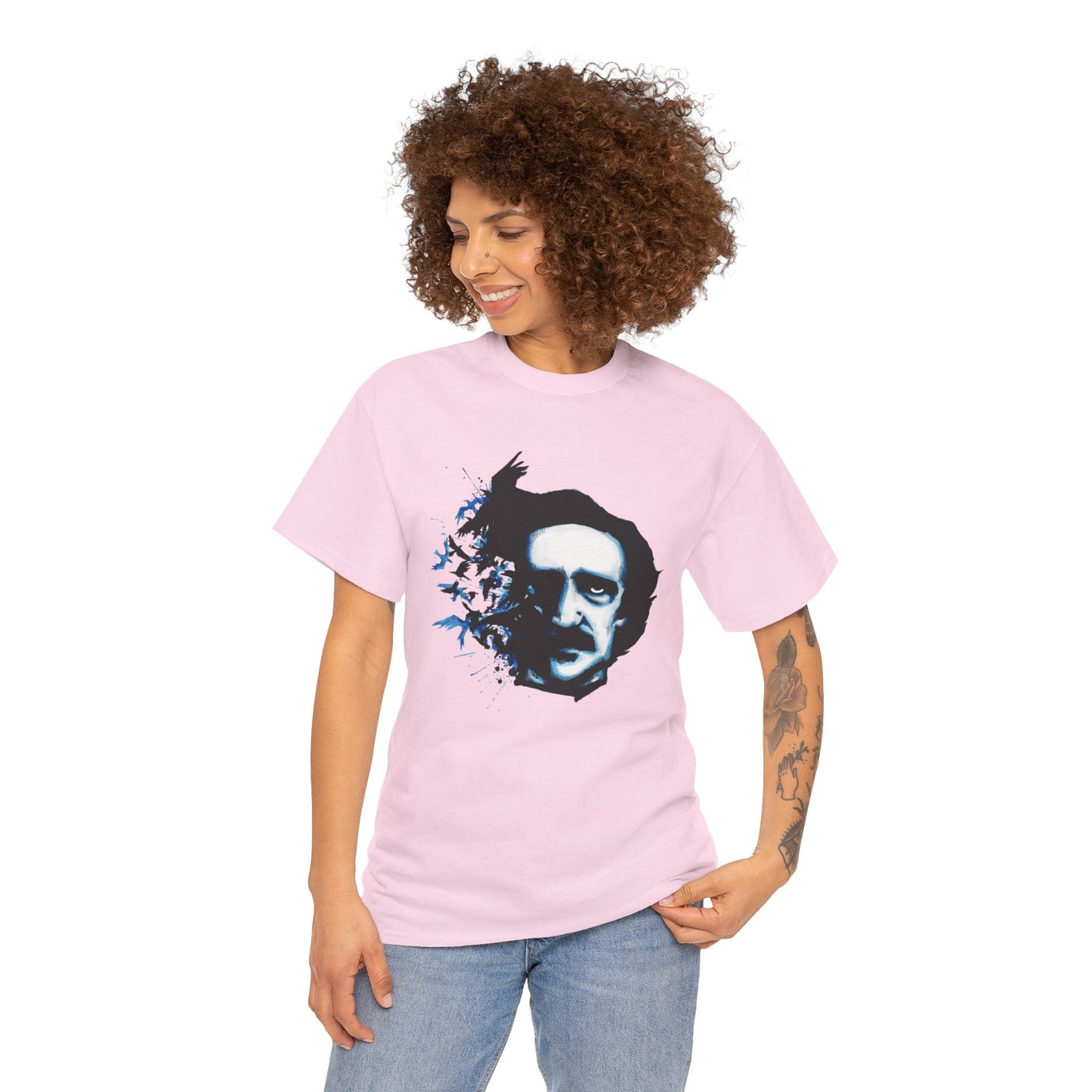 Edgar Allen Crows Unisex Heavy Cotton Tee