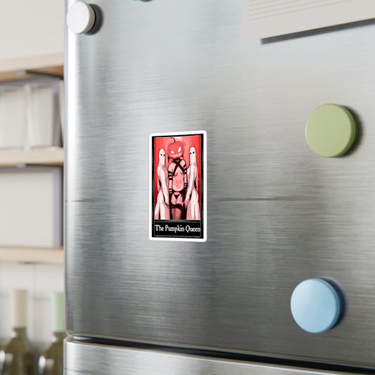 The Pumpkin Queen Tarot Kiss-Cut Vinyl Decal