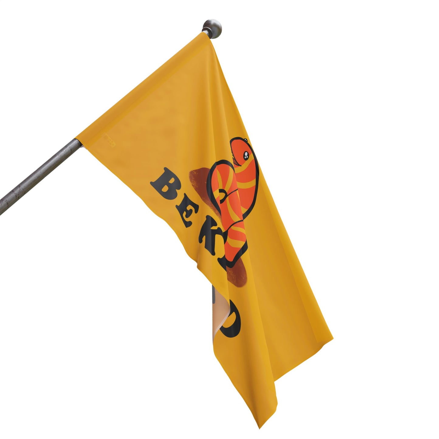 Be Kind Worm Flag