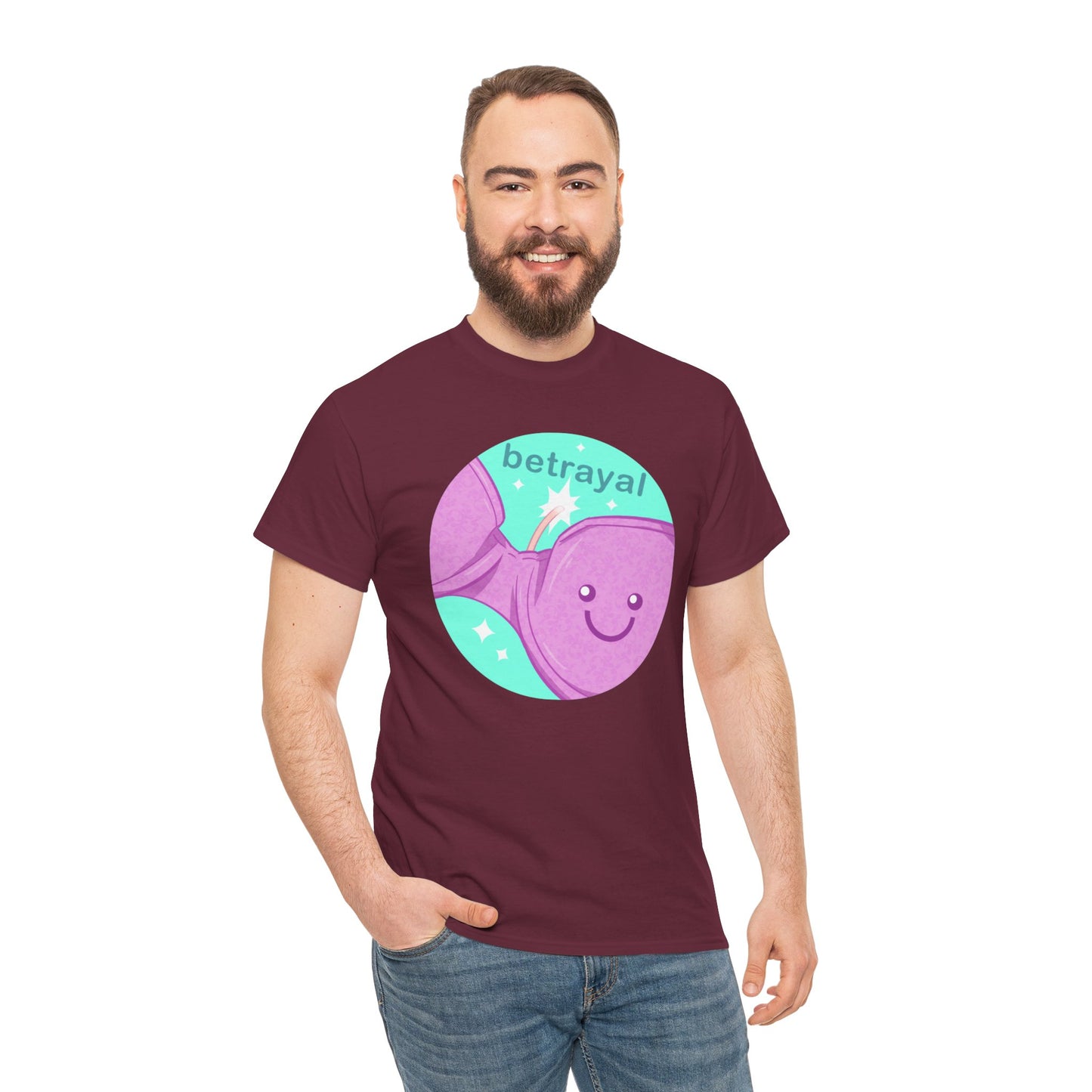 Bra Betrayal Unisex Heavy Cotton Tee