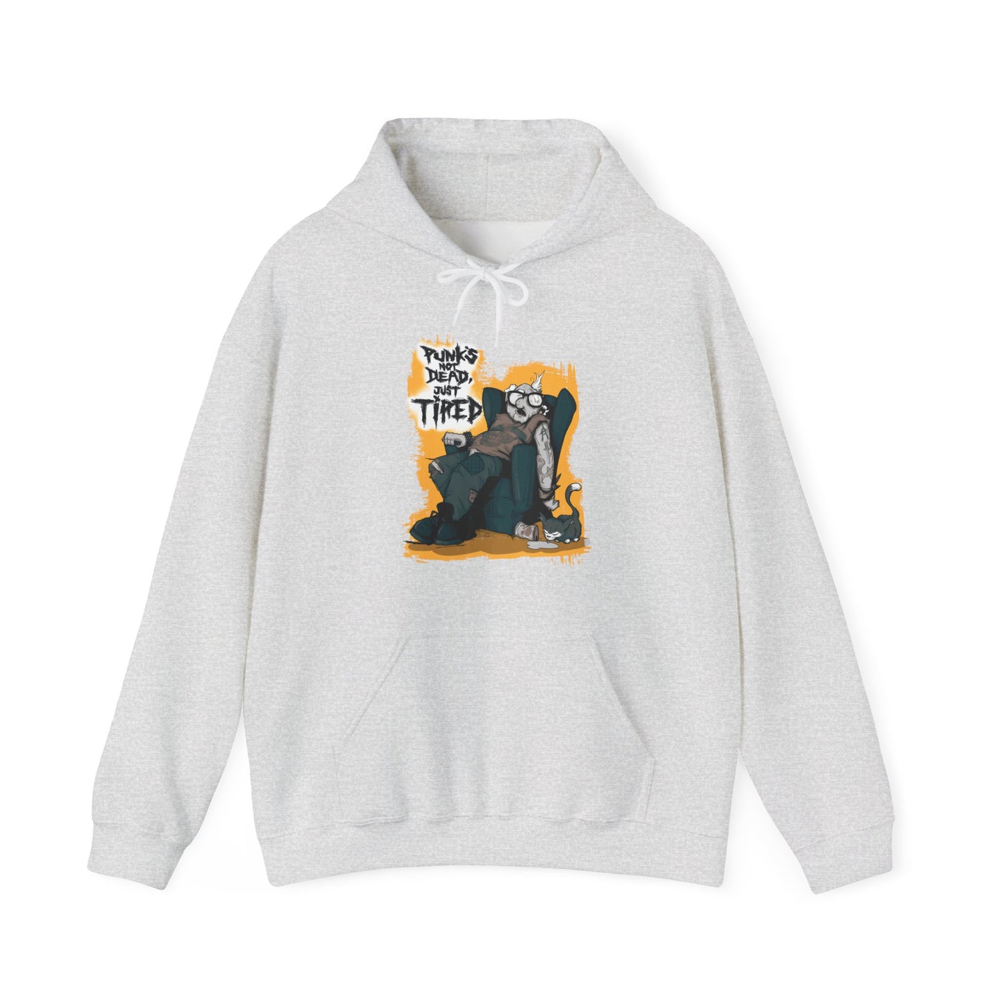 Punk's Not Dead Unisex Heavy Blend Hooded Sweatshirt