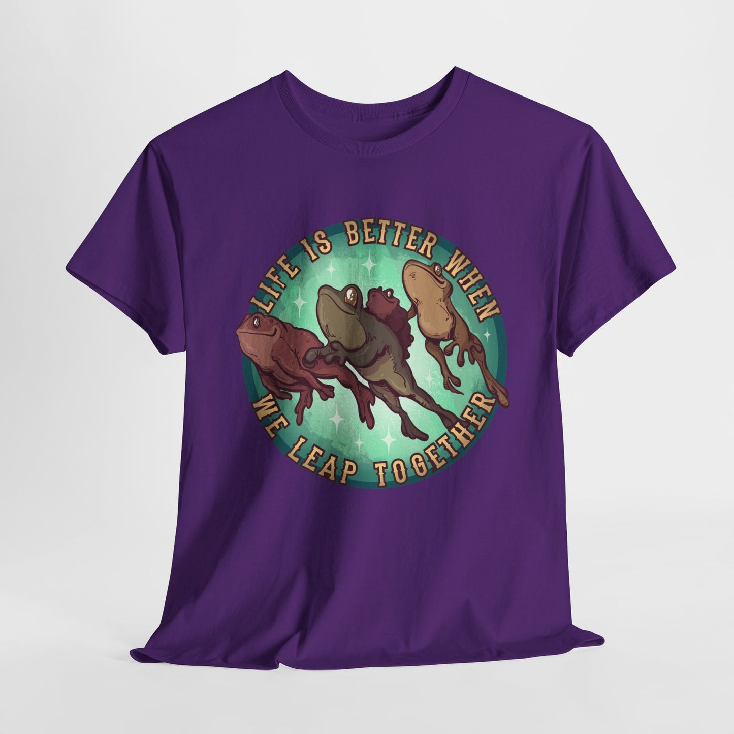 Life Is Better Unisex Heavy Cotton Tee