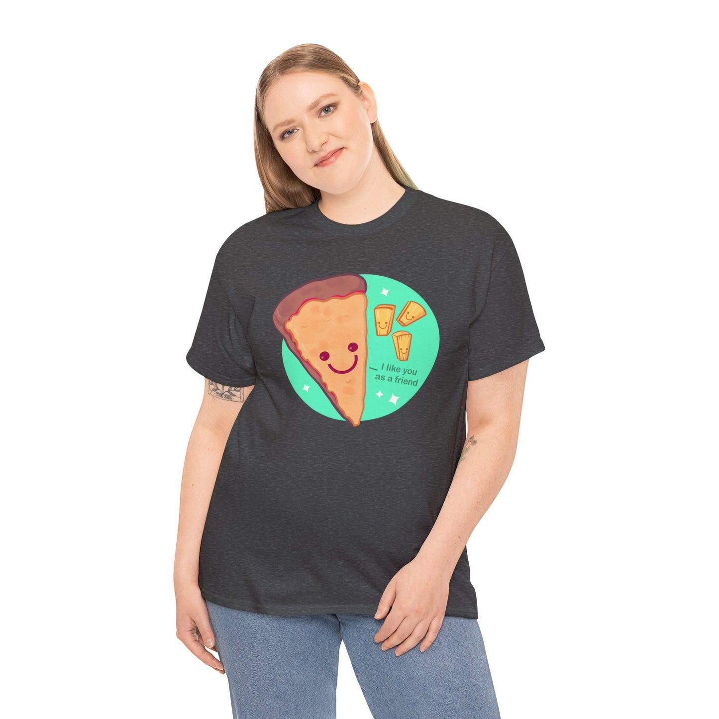 Just Friends Unisex Heavy Cotton Tee