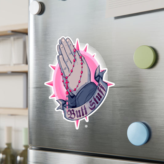 Rosary Anal Beads Kiss-Cut Vinyl Decal