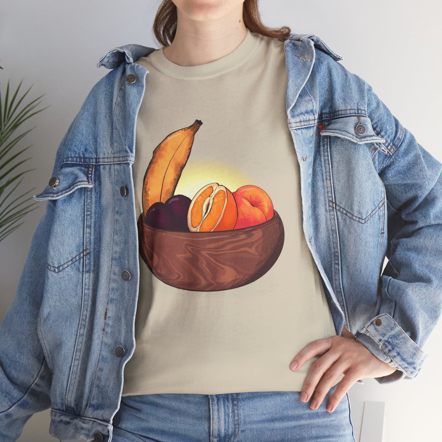 Adult Fruit Basket Unisex Heavy Cotton Tee
