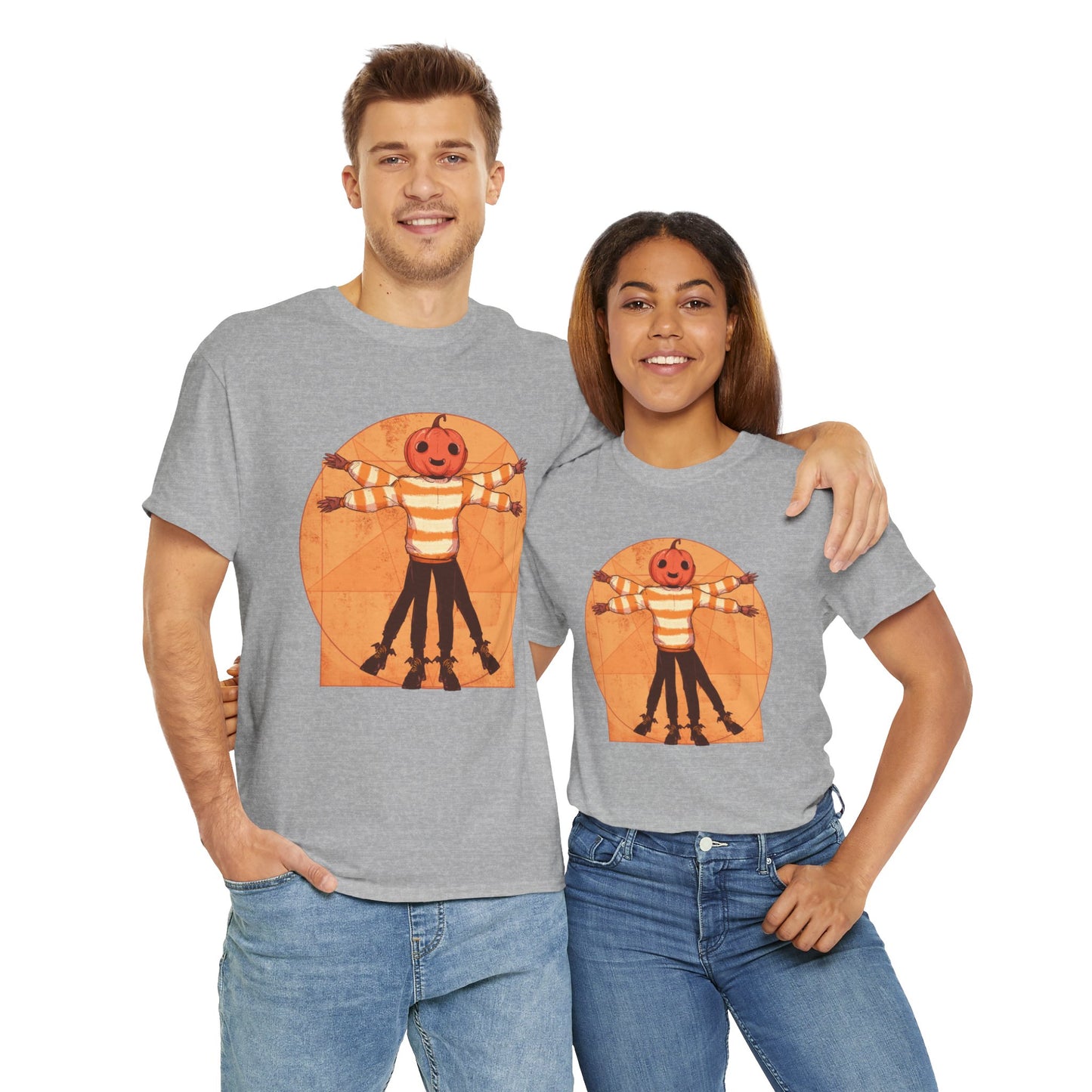 Vitruvian Halloween Unisex Heavy Cotton Tee