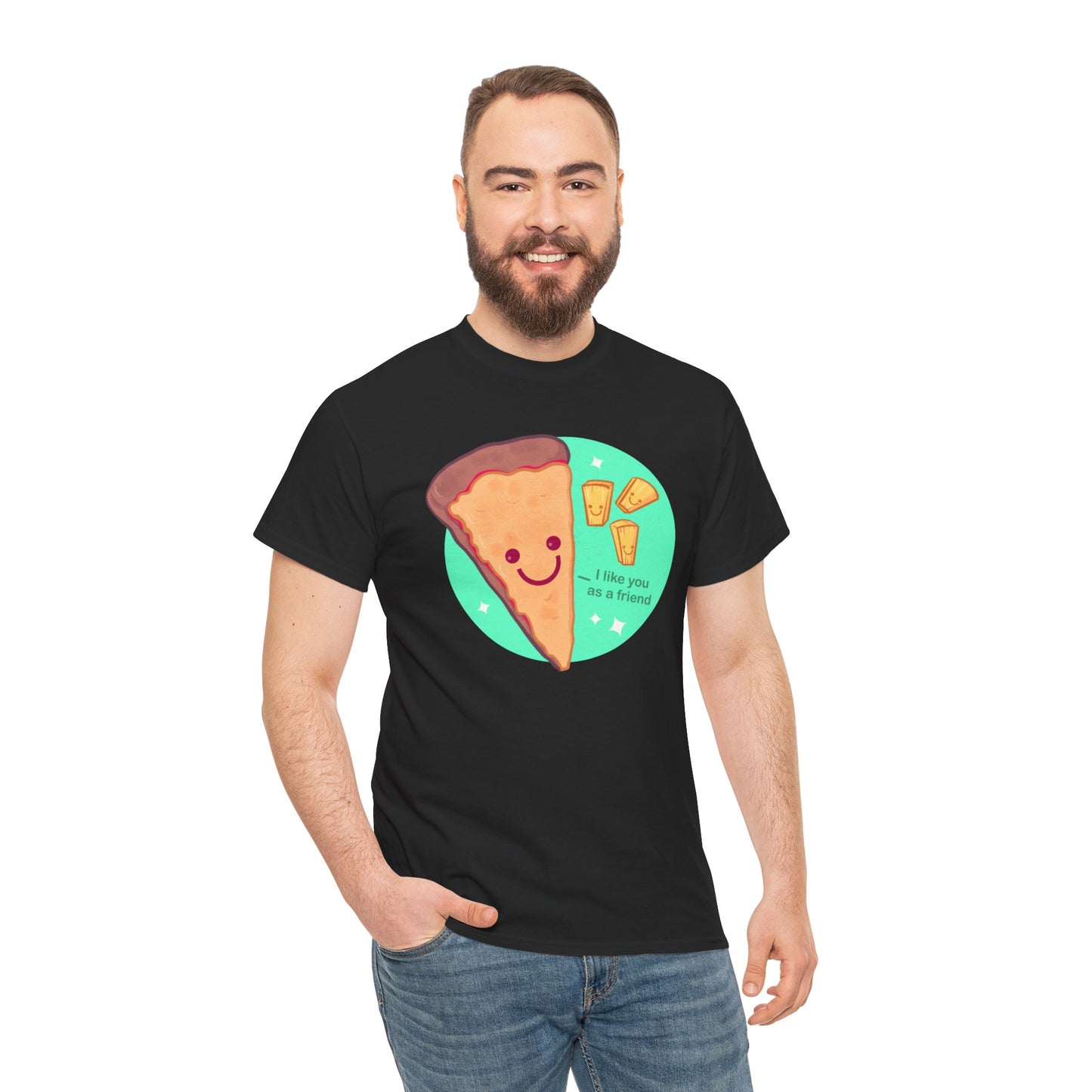 Just Friends Unisex Heavy Cotton Tee