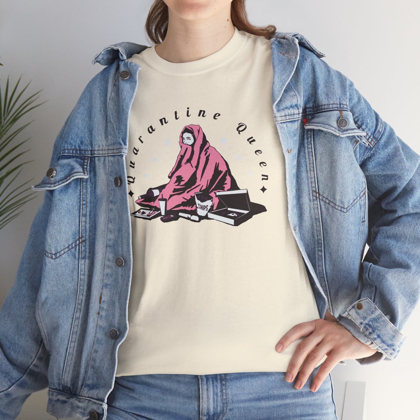 Quarantine Queen Unisex Heavy Cotton Tee