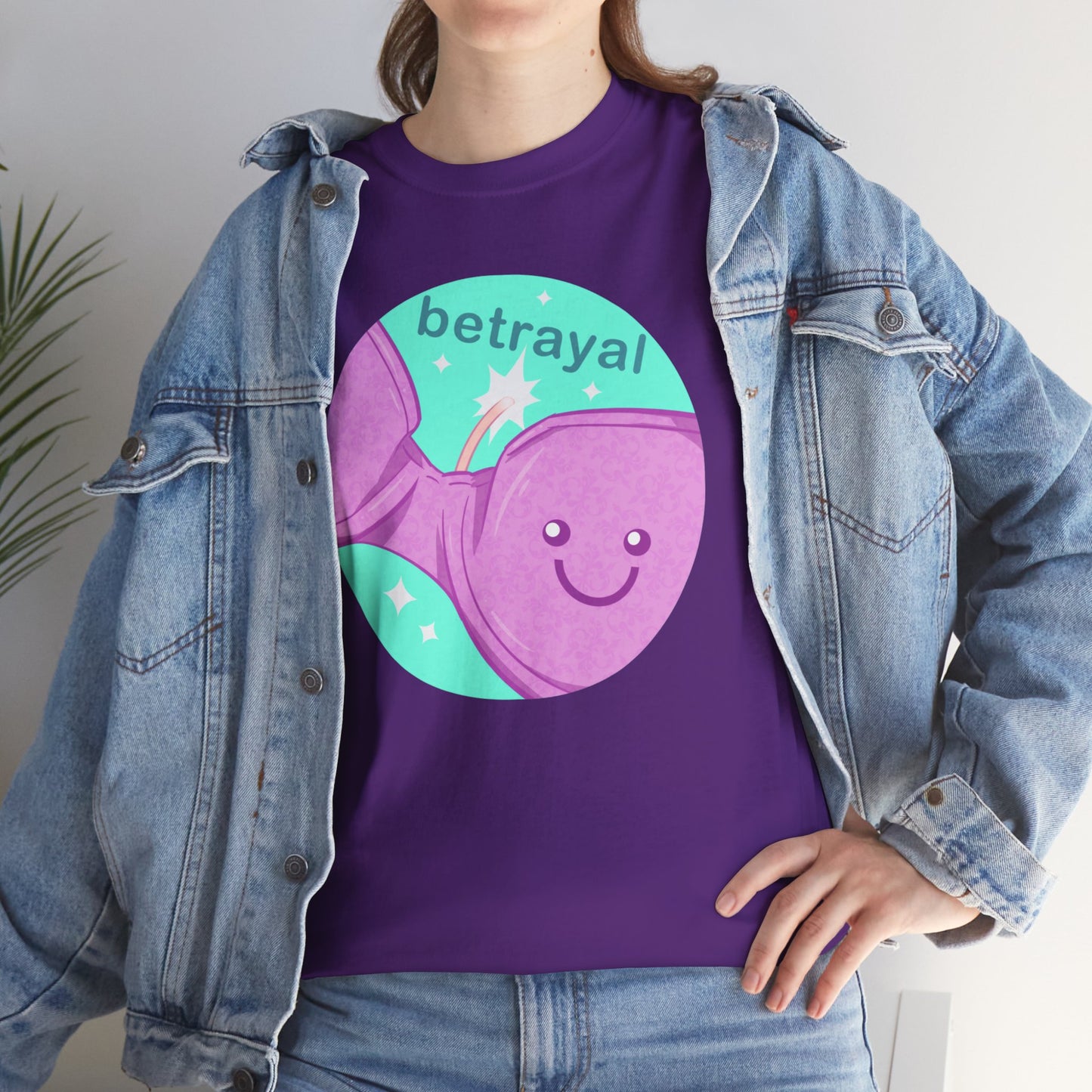 Bra Betrayal Unisex Heavy Cotton Tee