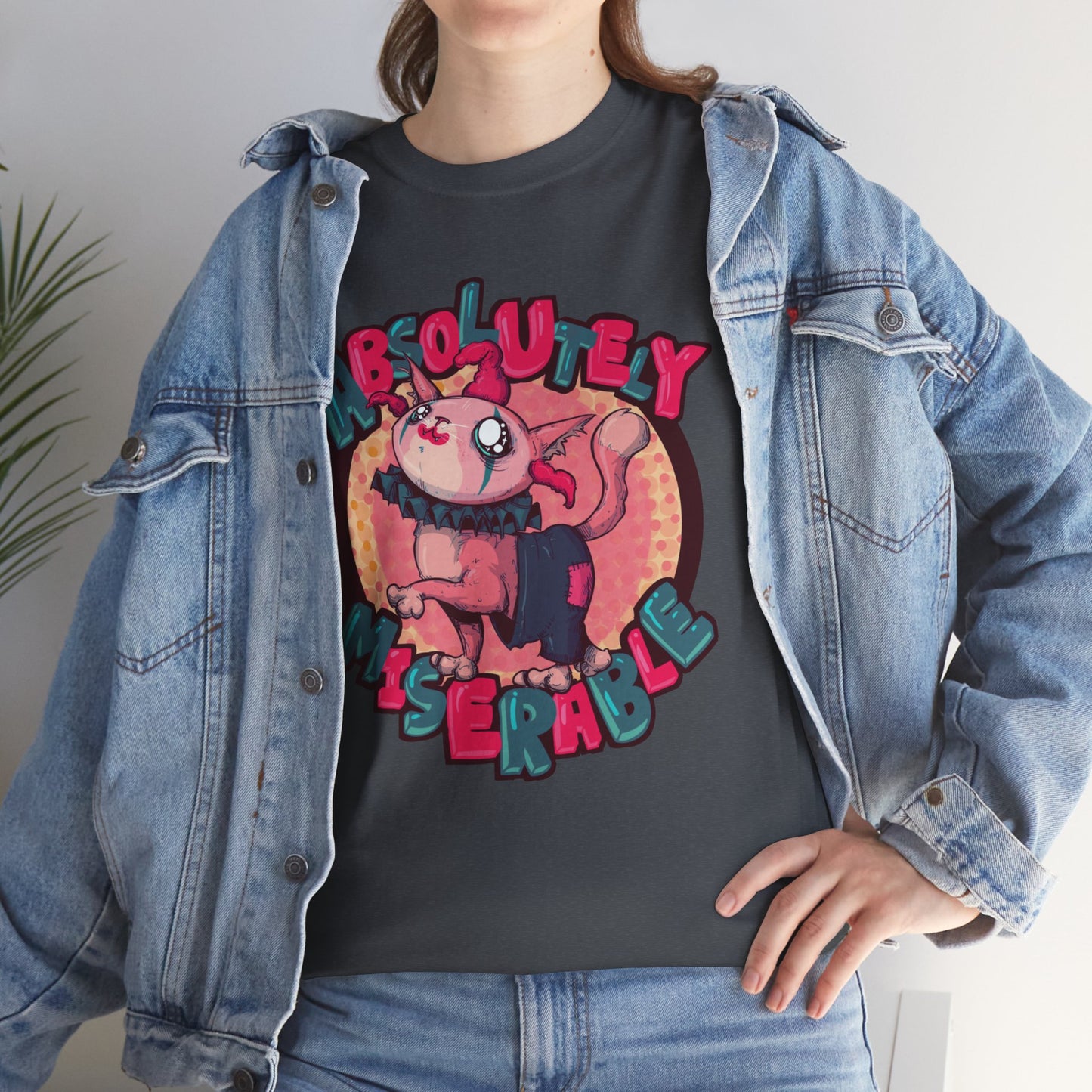 Absolutely Miserable Unisex Heavy Cotton Tee