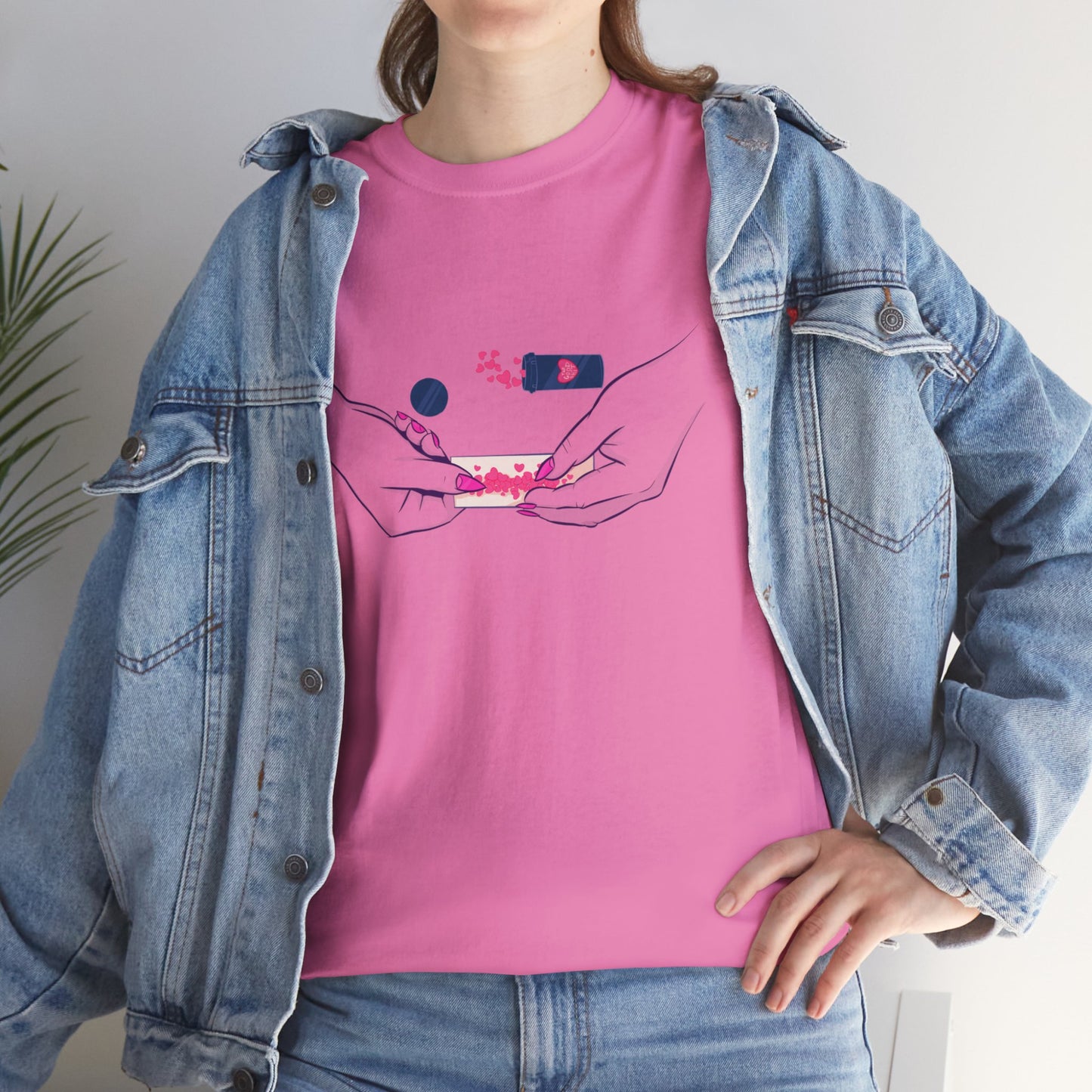 Love Addict II Unisex Heavy Cotton Tee