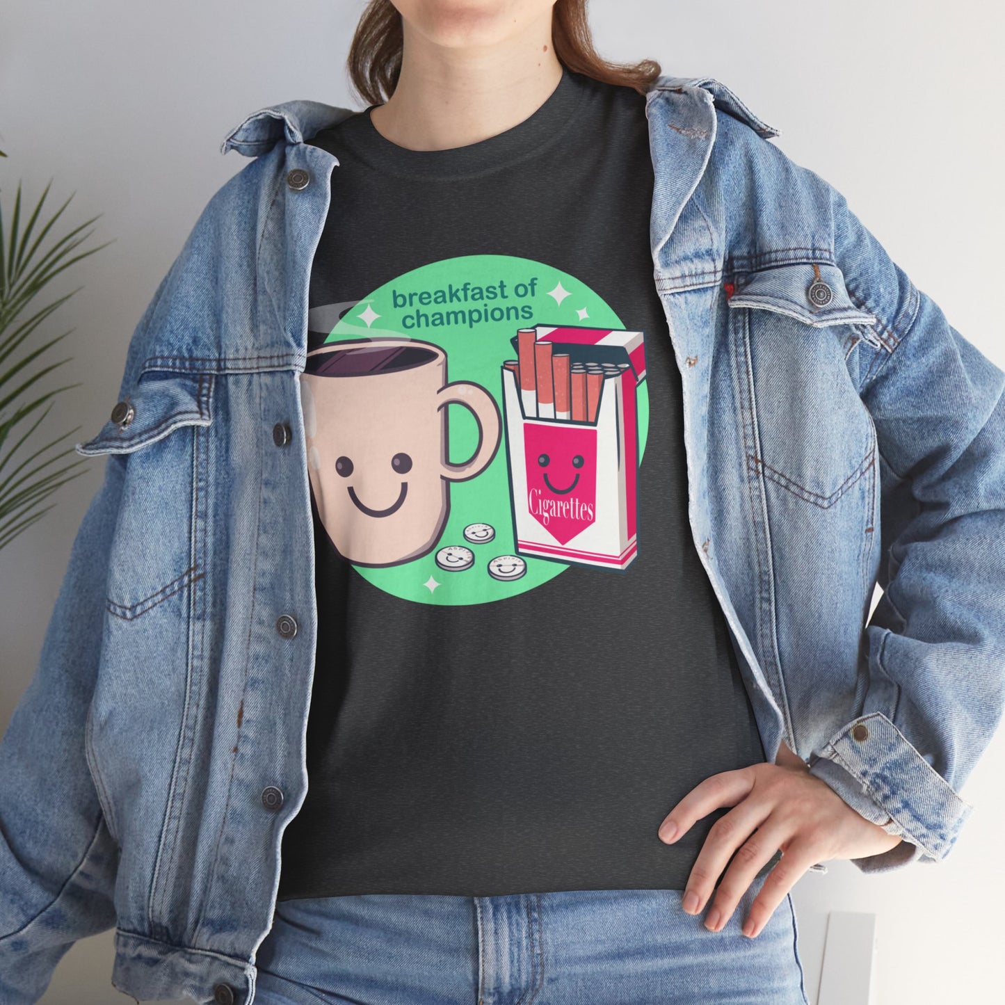 Breakfast of Champions Unisex Heavy Cotton Tee