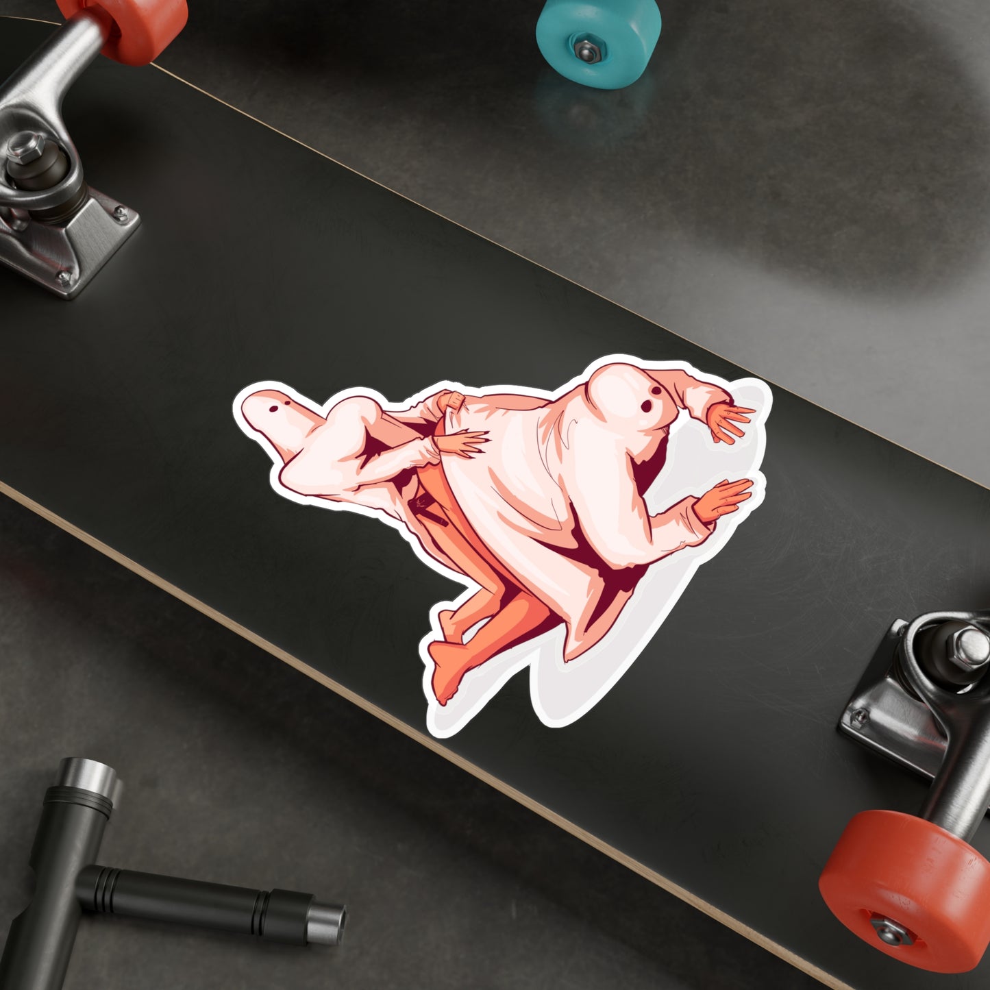 Ghost Peg Kiss-Cut Vinyl Decal