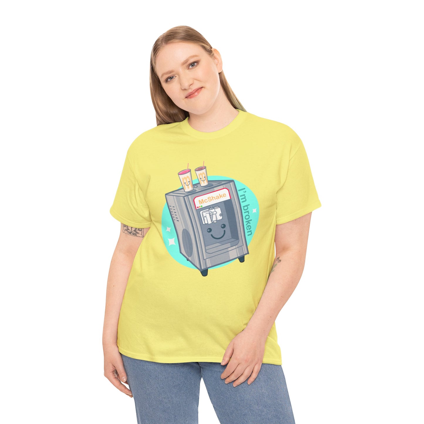 Shake Machine Unisex Heavy Cotton Tee