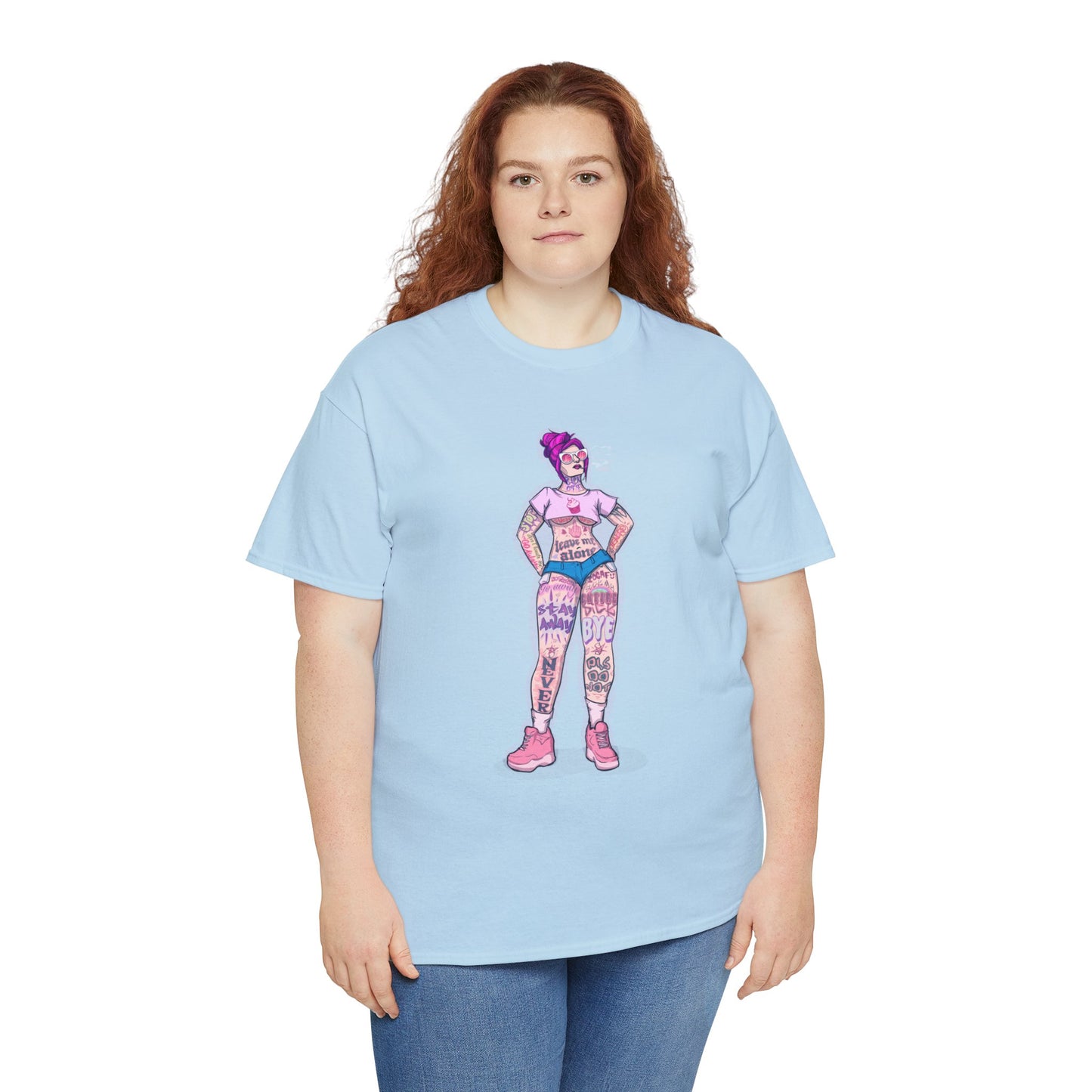 Antisocial Tattoos Unisex Heavy Cotton Tee