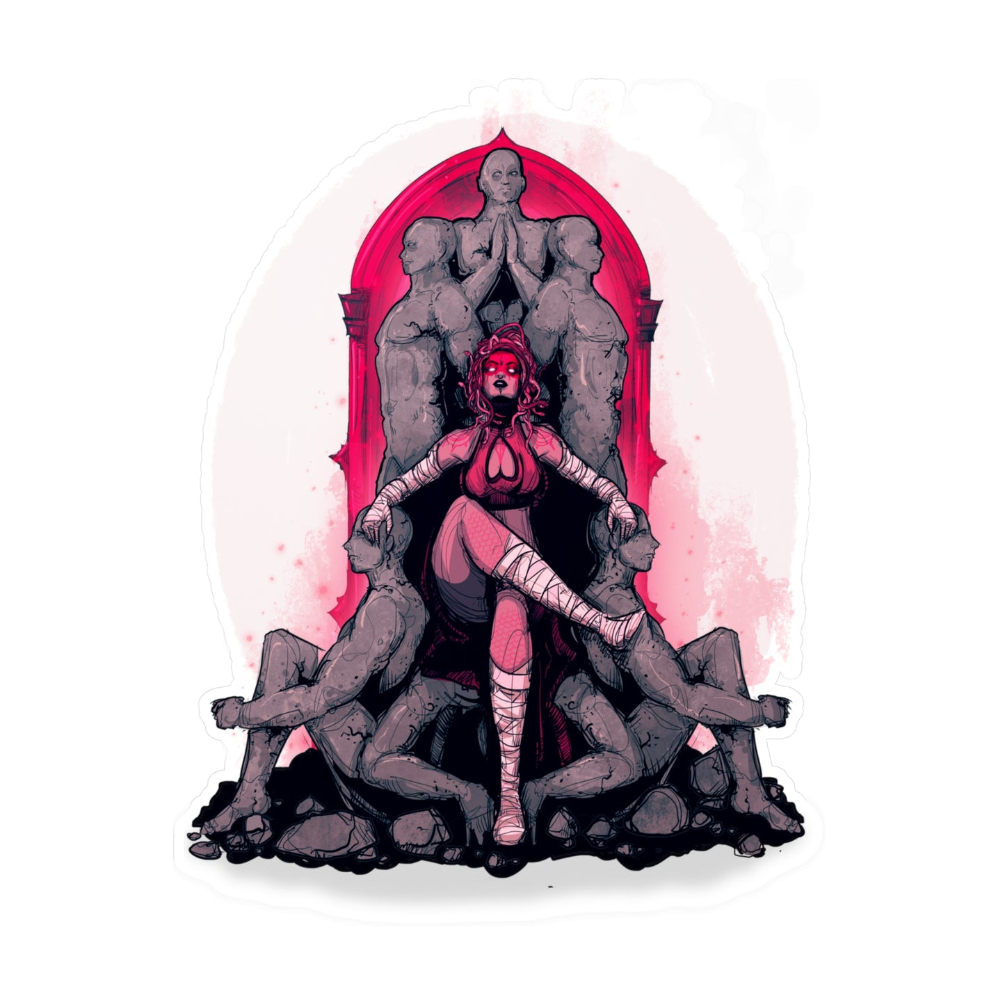 Medusa Kiss-Cut Vinyl Decal