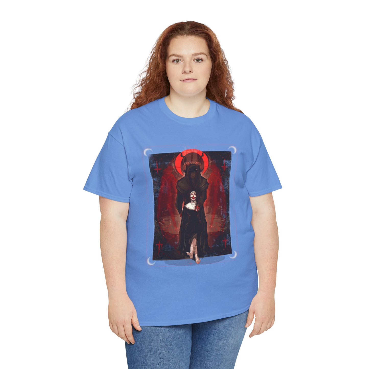 Today Satan Unisex Heavy Cotton Tee