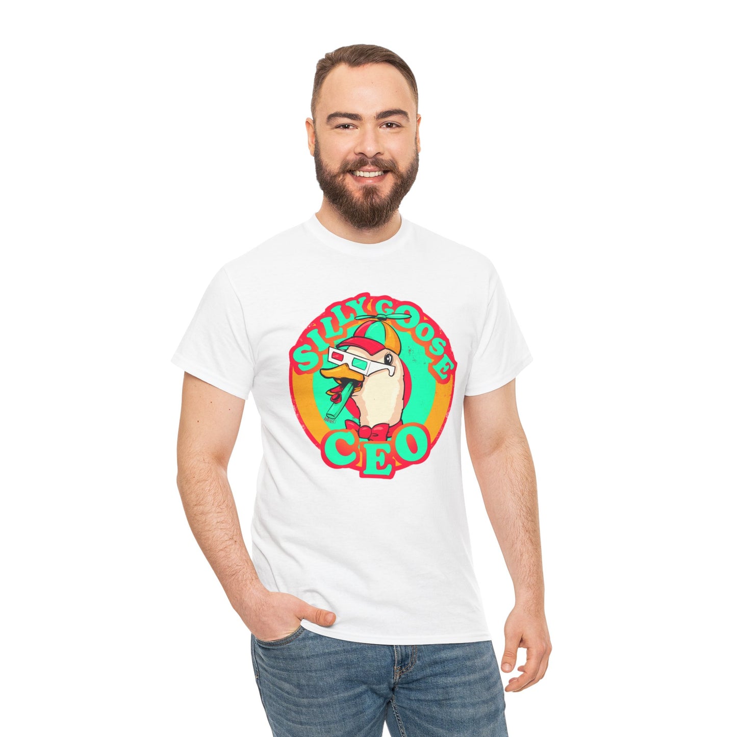 Silly Goose CEO Unisex Heavy Cotton Tee