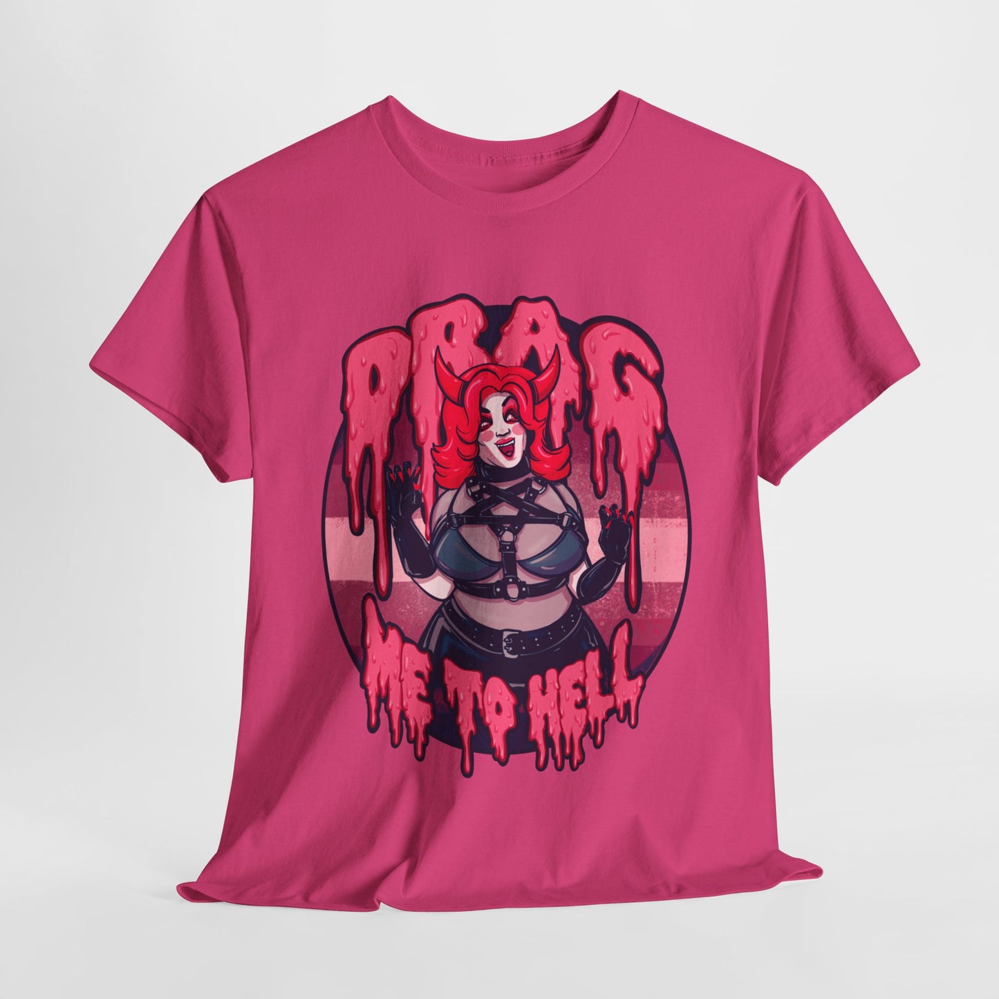 Drag Me To Hell Unisex Heavy Cotton Tee