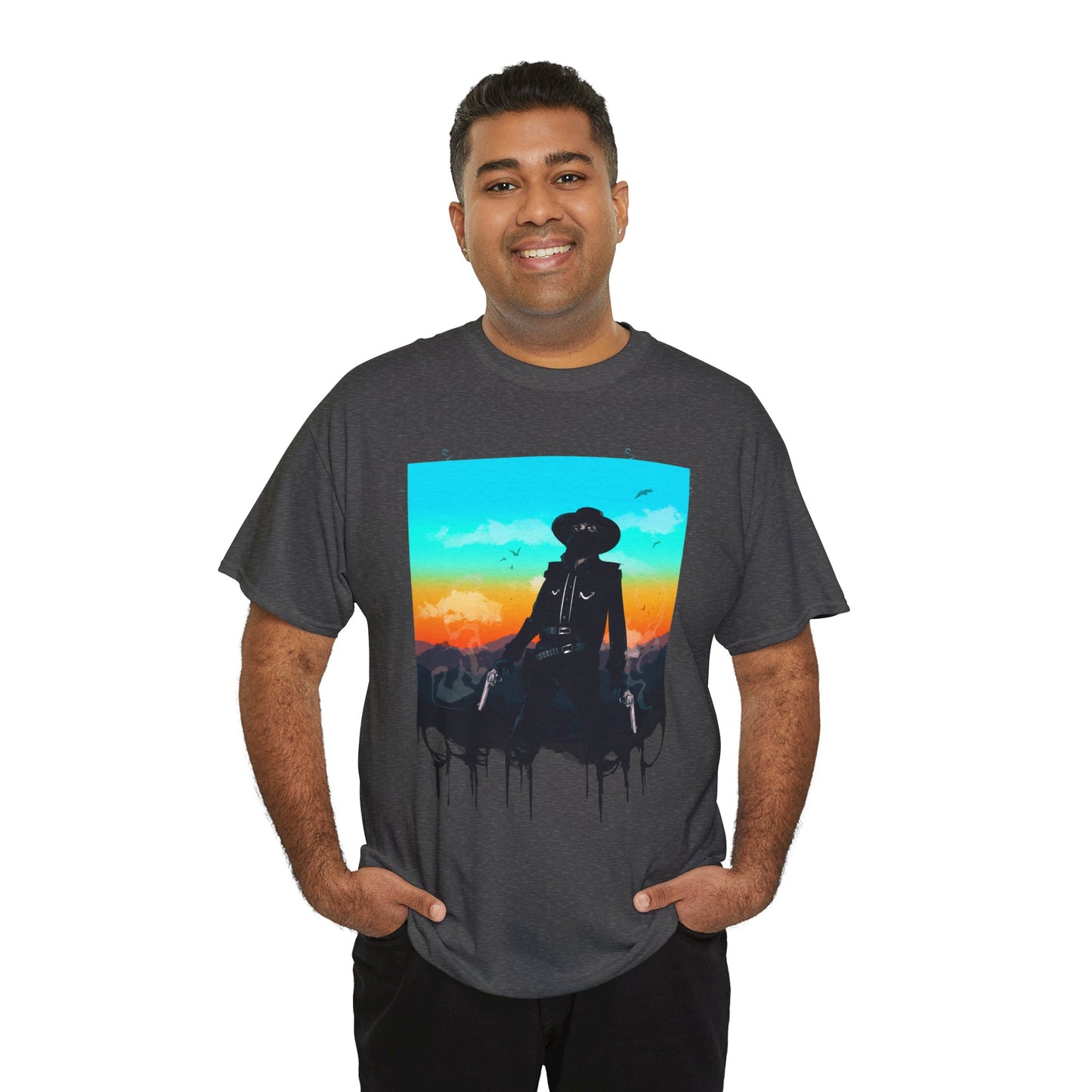 Train Robber Unisex Heavy Cotton Tee