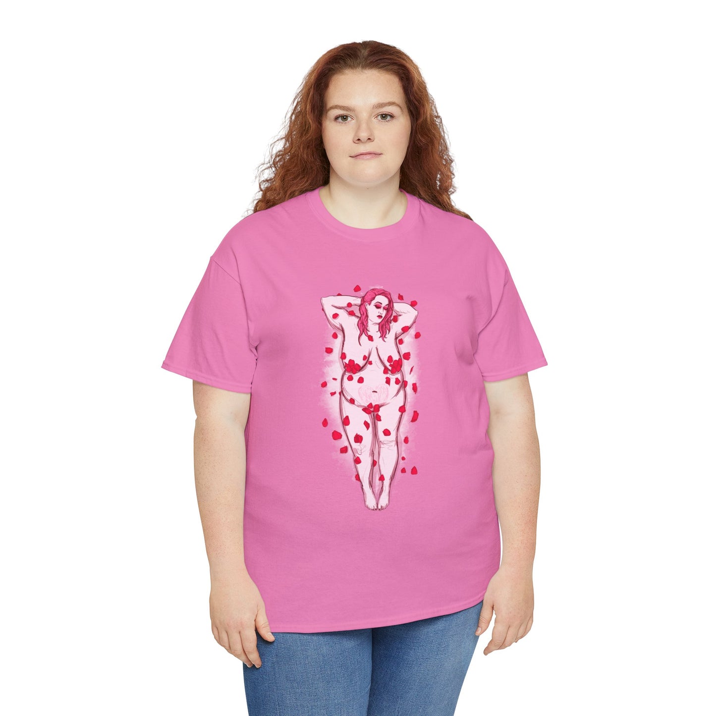 Stretch Heart Unisex Heavy Cotton Tee