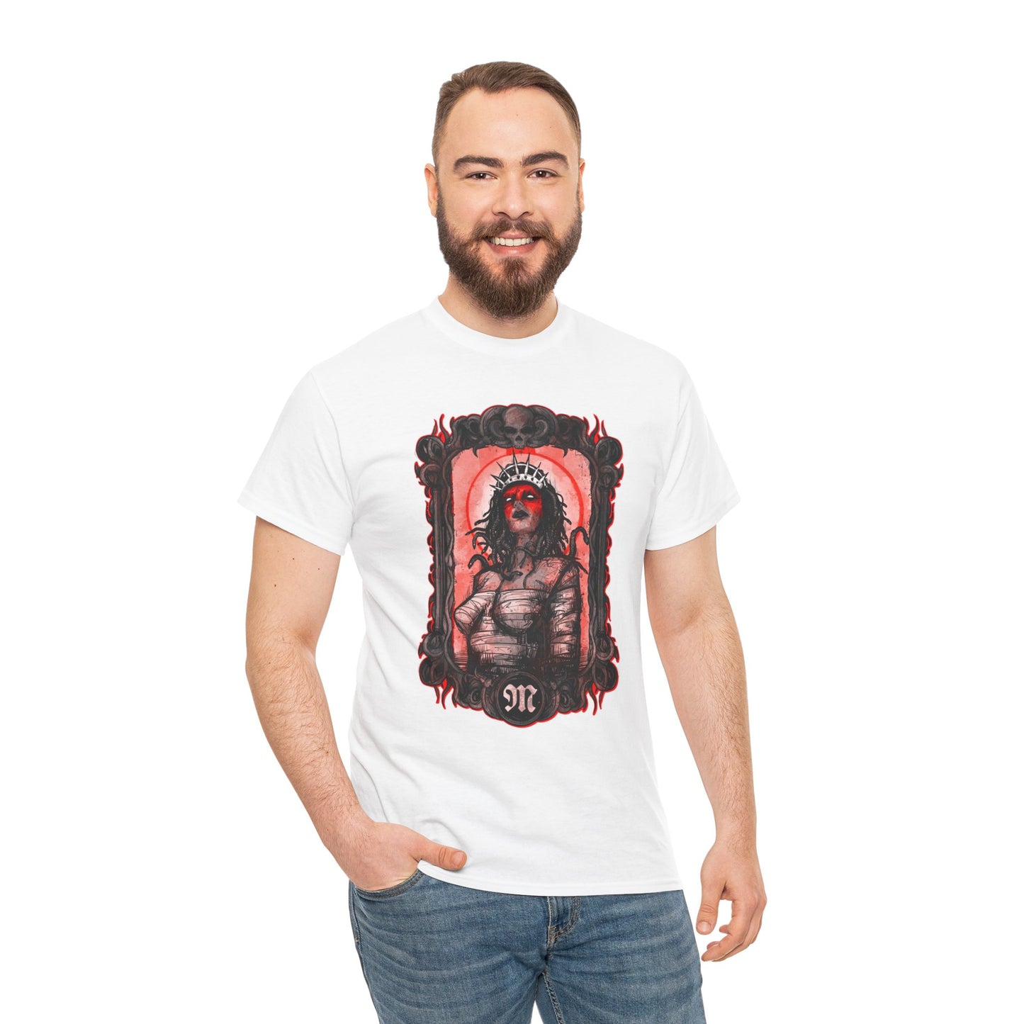 Queen Medusa Unisex Heavy Cotton Tee