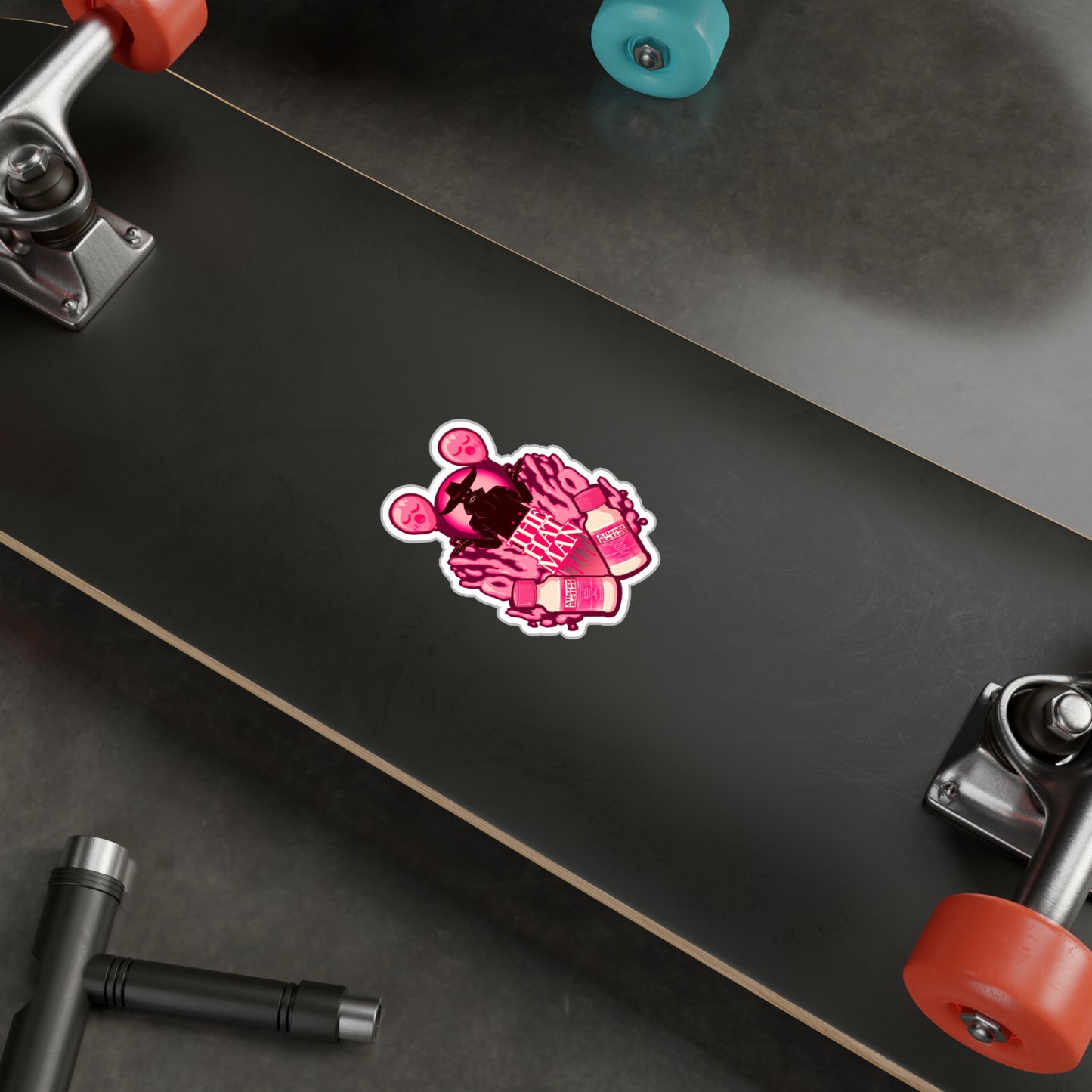 The Hat Man Kiss-Cut Vinyl Decal