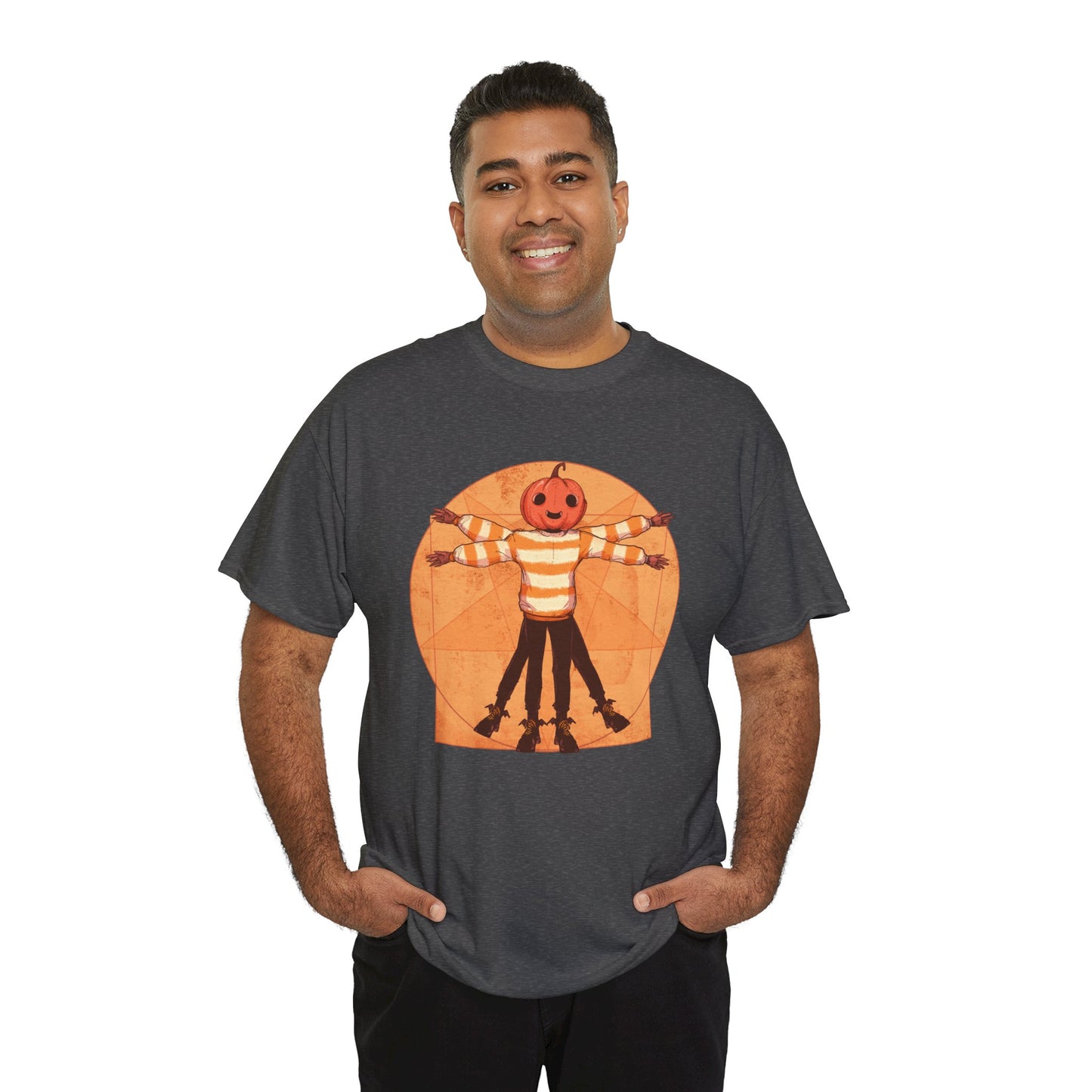 Vitruvian Halloween Unisex Heavy Cotton Tee