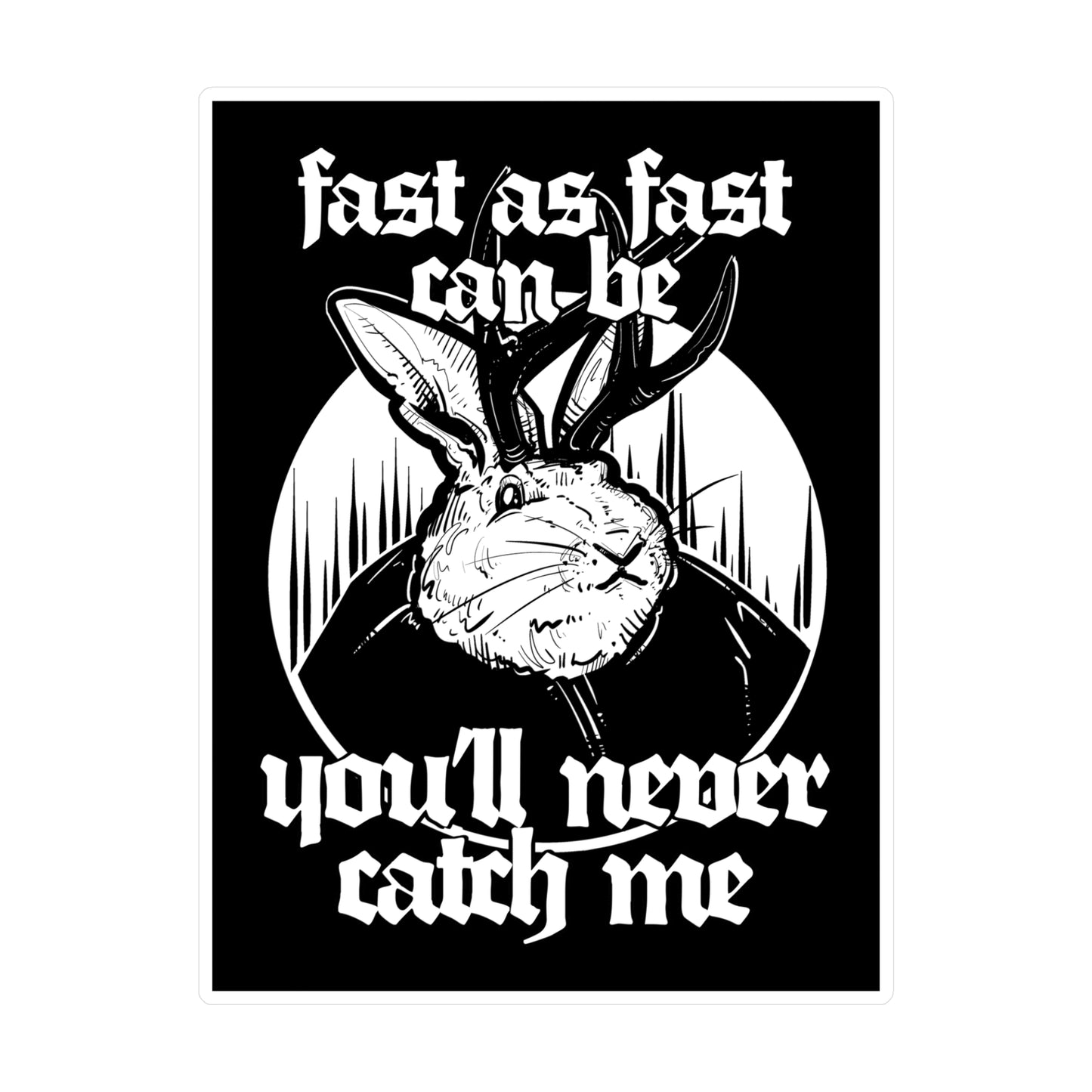 The Jackalope Kiss-Cut Vinyl Decal